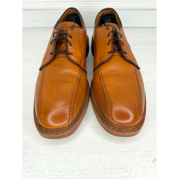 Allen Edmonds Walton Split Toe Derby 5954 Chestnut 9.5 D USA Dress Shoes w/ Box